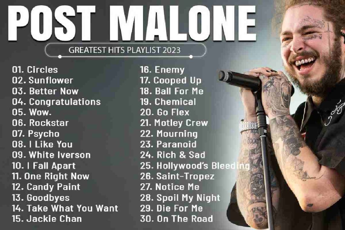 most popular post malone songs