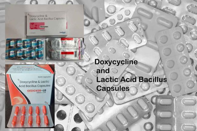 About Medicine - Doxycycline and Lactic Acid Bacillus Capsules