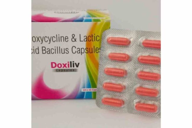 doxycycline and lactic acid bacillus capsules