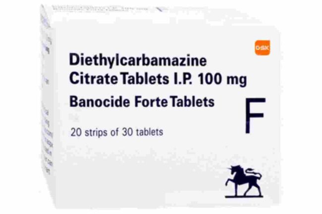 diethylcarbamazine citrate 100mg uses in hindi